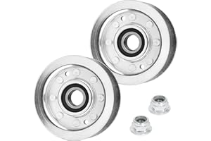 Belleone GY20067 Idler Pulley Fits for John Dee re, GY22172 Flat Idler Pulley Compatible with JD L120 L130 2002 2003 2004 Law