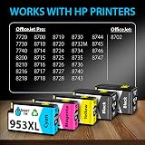 Smart Ink 953XL Ink Cartridges 5pk for HP OfficeJet Pro 7720 7730 7740 8710 view 2