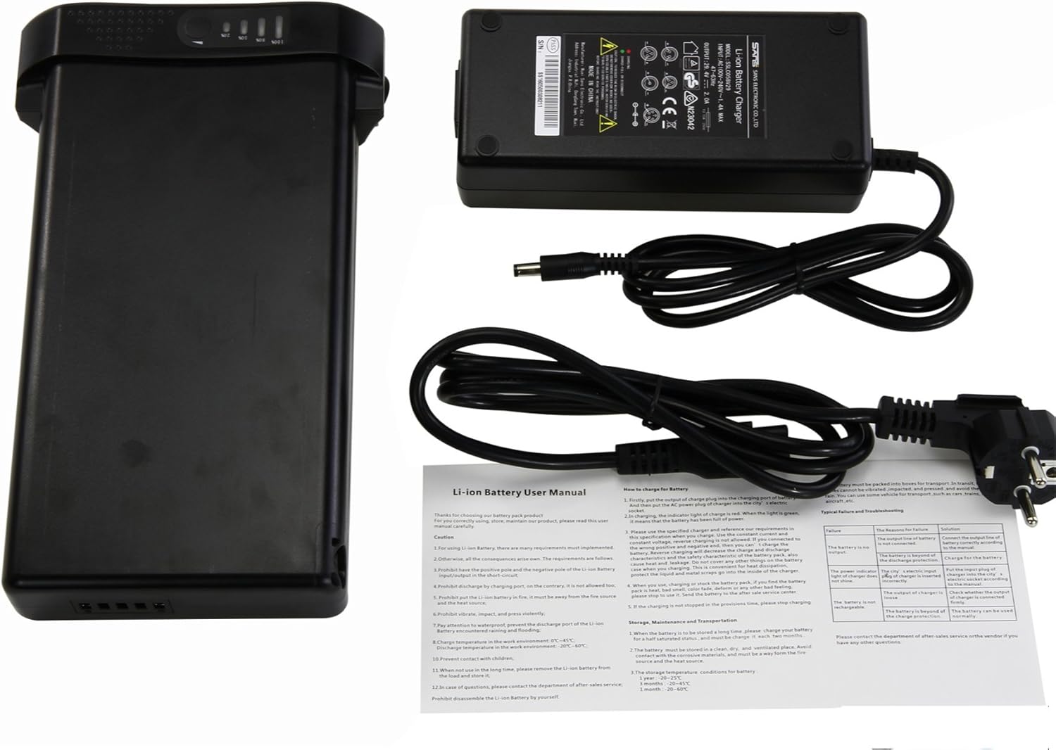 24 volt lithium ion battery bicycle