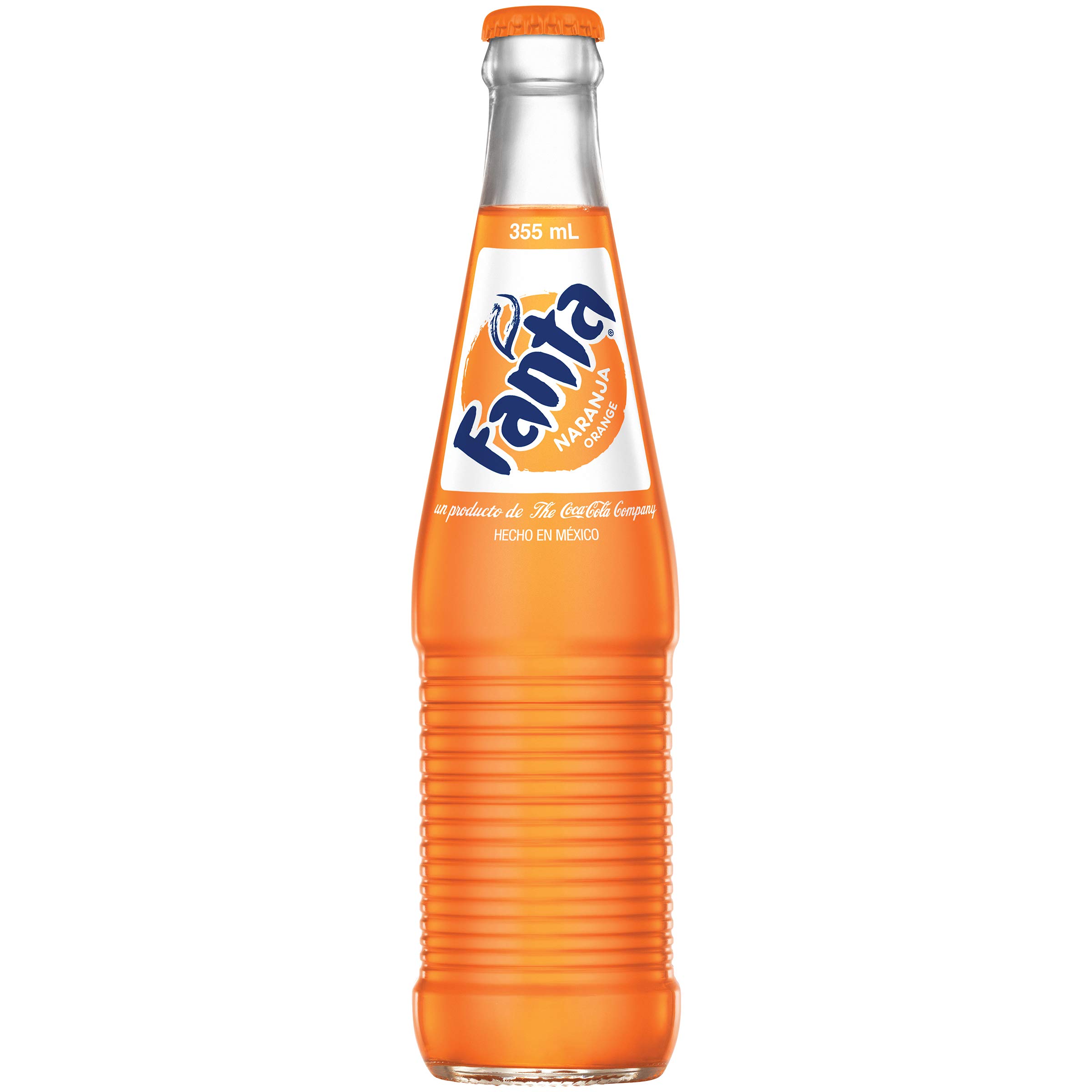 Mexican Fanta Orange Glass Bottle, 12 fl oz, 24 Pack Buy Online in