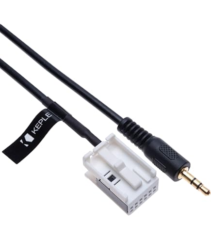 AUX Input Audio Cable Adapter Compatible with Suzuki SX4 Grand