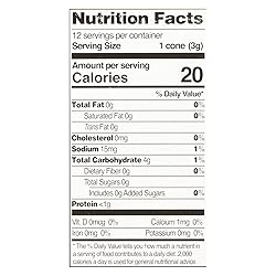 Let's Do...Organic Ice Cream Cones, 12 Count Boxes
