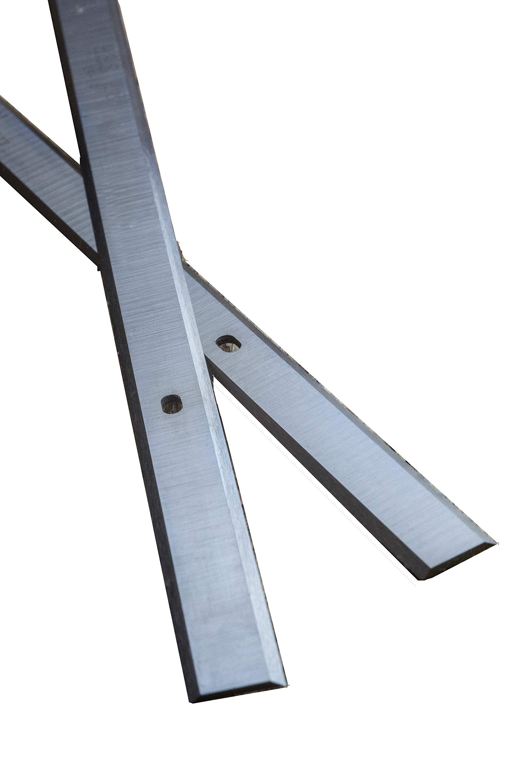 Replace Metabo 0911063549 Planer Blades For Metabo DH330 Type 2 Planer Thicknesser 1 Pair Blades with 2 Holes by Xcalibur Tooling