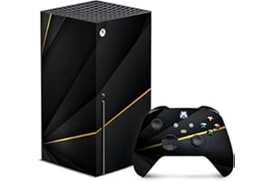 TACKY DESIGN Infinite Space Skin Compatible for Xbox Series x Skin Futuristic Console & Two Controller Skin, Xbox x Sticker Premium Vinyl 3M Decal Full wrap, Xbox Cover