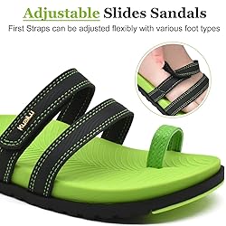 KuaiLu Womens Slides Sandals with Plantar Fasciitis