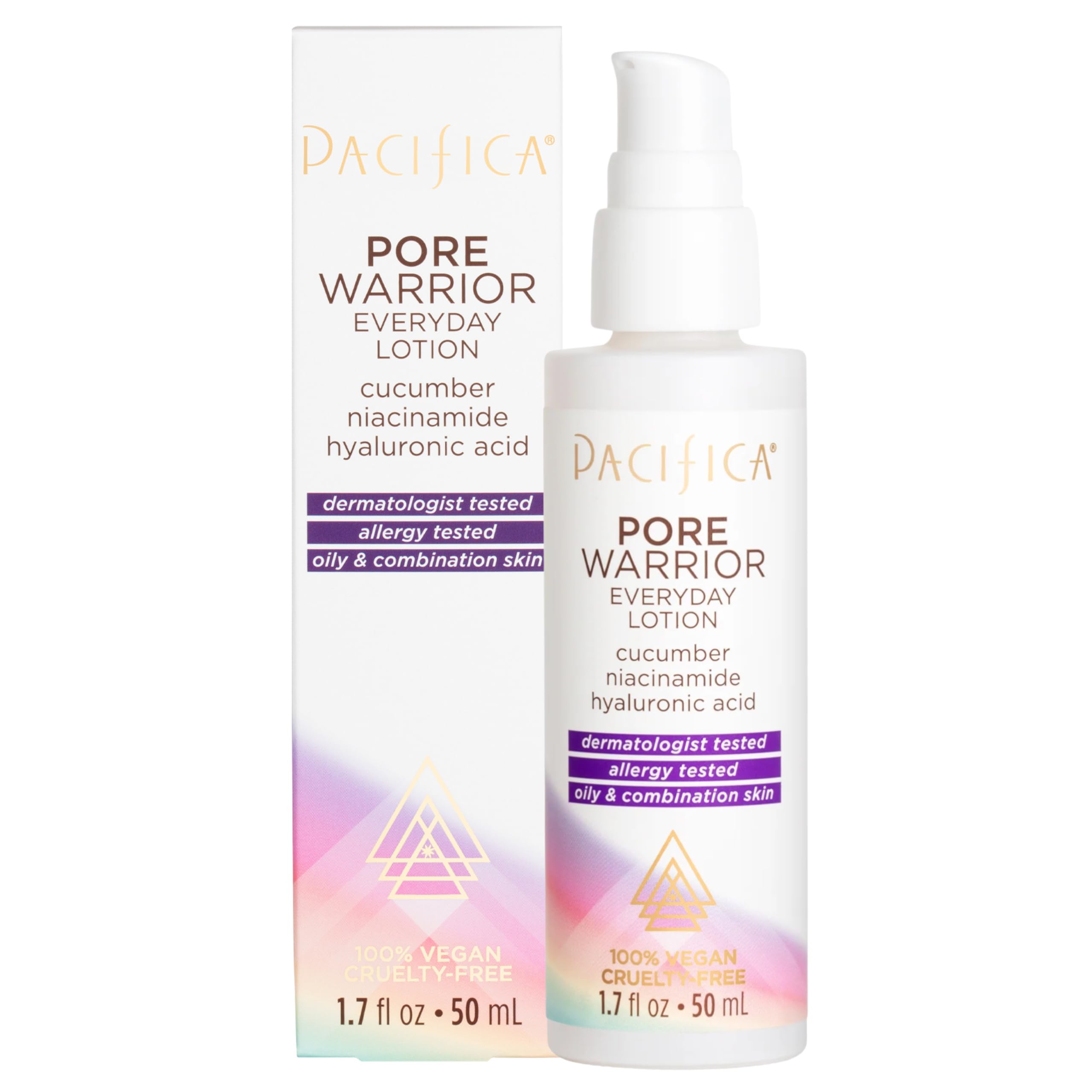 Pore Warrior Everyday Lotion - Cucumber by Pacifica for Women - 1.7 oz Lotion