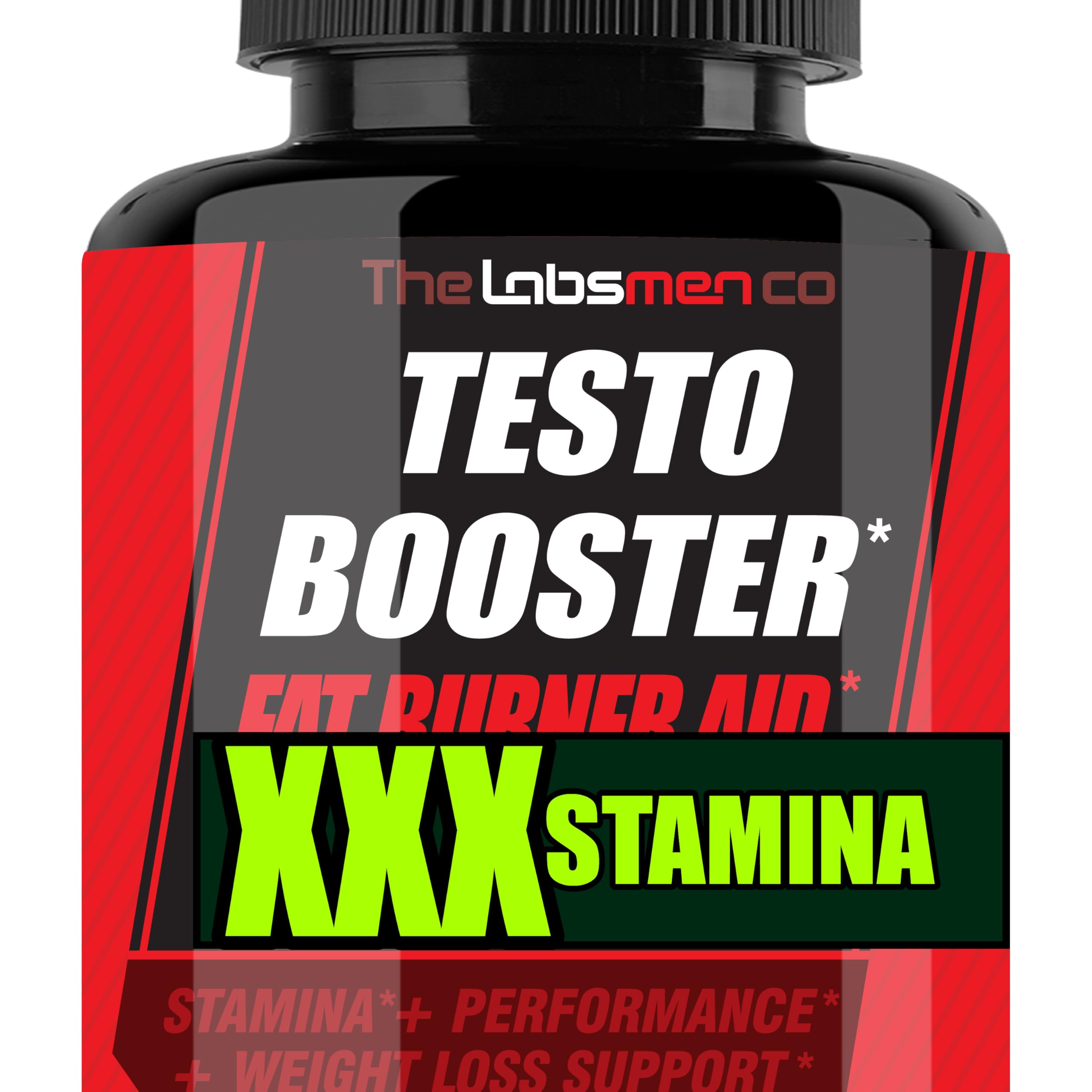 Natural Testosterone Booster for Men at Gym & Bedroom, Happy Wife, Happy Nights - Helps Boost Physical Performance, Restore Vitality and Support Weight Management - 60 Tablets