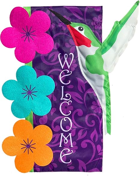 Amazon Com Briarwood Lane Colibri Con Apliques Para Casa De