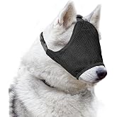 OHCOZZY Dog Calming Cap Eye Mask for Anxiety, Adjustable Nylon Pet Eye Cover for Grooming &amp; Nail Trimming(M,Black)