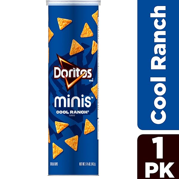 DORITOS, MINIS COOL RANCH, 5.12 OUNCE