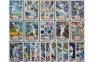 Los Angeles Dodgers 2023 Topps Complete Mint 21 Card Team Set Featuring Mookie Betts, Freddie Freeman, Walker Buehler with Rookie Cards of Miguel Vargas and James Outman Plus