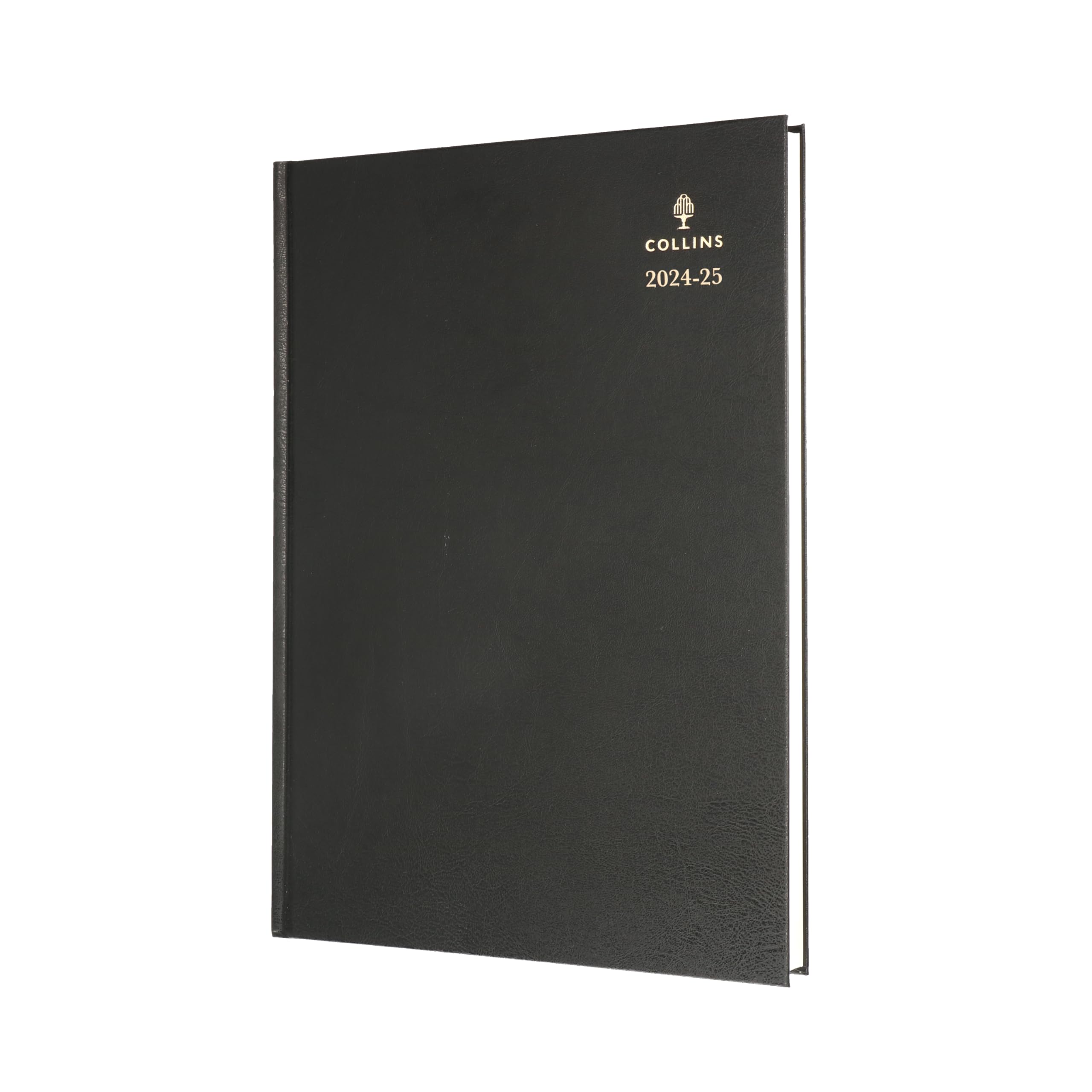 Collins Standard Desk Mid Year Diary Planner A4 Day A Page Academic Year 2024-25 (Appointments) FSC Paper - Black - Daily Journal for Students, Teachers - 44M.99-2425 - July 2024 to July 2025