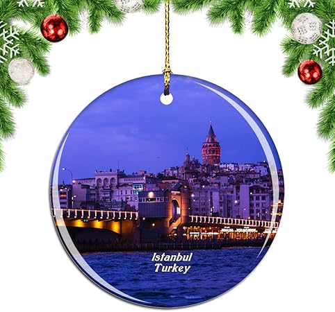 Amazon Weekinoイスタンブールのトルコ歴史地区イスタンブールクリスマスデコレーションオーナメントクリスマスツリーペンダントデコレーションシティトラベルお土産コレクション磁器2 85インチ ボール おもちゃ Amazon Weekinoイスタンブールのトルコ歴史地区イスタンブールクリスマスデコレーションオーナメントクリスマスツリーペンダントデコレーションシティトラベルお土産コレクション磁器2 85インチ ボール おもちゃ