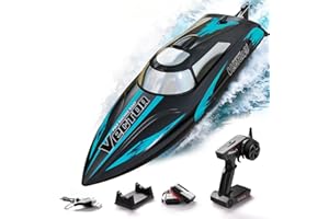 VOLANTEXRC RC Remote Control Boat for Pool，2.4Ghz Control RC Boats for Adults, Lake Electric Boat with Water Cooling System 2Rechargeable Batteries