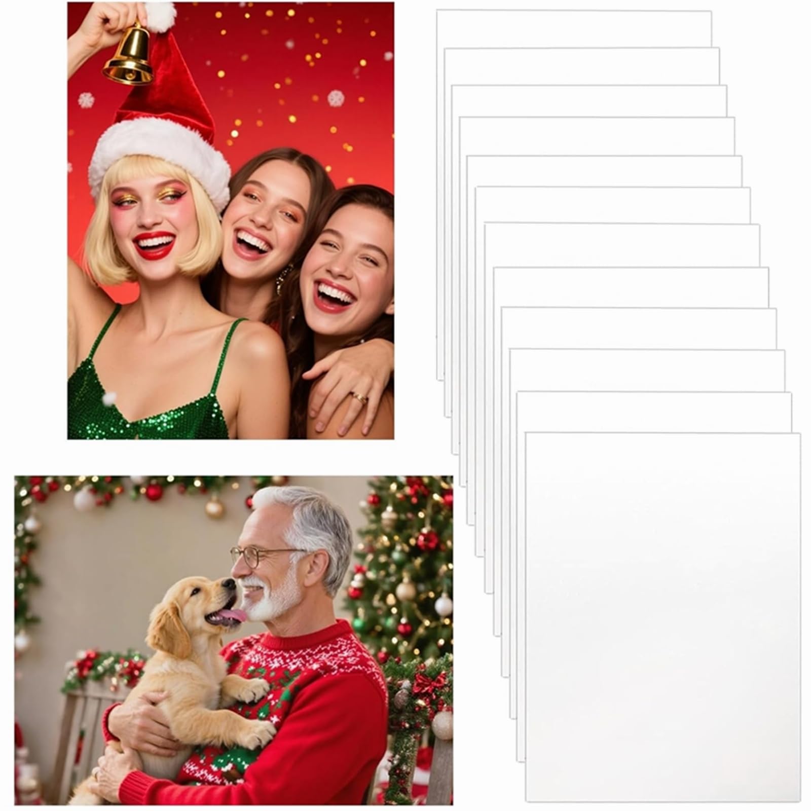 Photo 1 of 12pcs Sublimation Metal Photo Blanks 12x18 Inch - Make Your Permanent Photo Posters Signs, Sublimation Aluminum Blank for Crafters Small Businesses DIY Enthusiasts (Thickness 0.45mm)