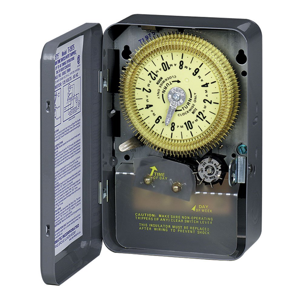 Intermatic T1976 SPDT 24 Hour 208277Volt Time Switch
