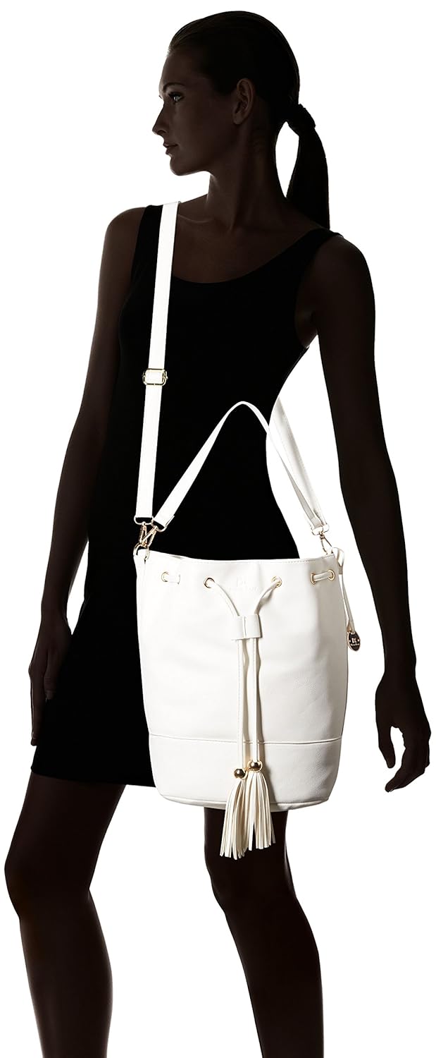 diana korr women's handbag (white) (dk12hwht00)