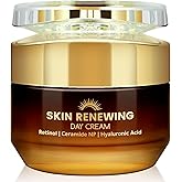 PEGO Anti Aging Skin Renewing Day Cream,Moisturizing and Nourishing Face Cream,Containing Retinol, Ceramide NP, Titanium Complex, Niacinamide, Hyaluronic Acid,50g/e1.764oz