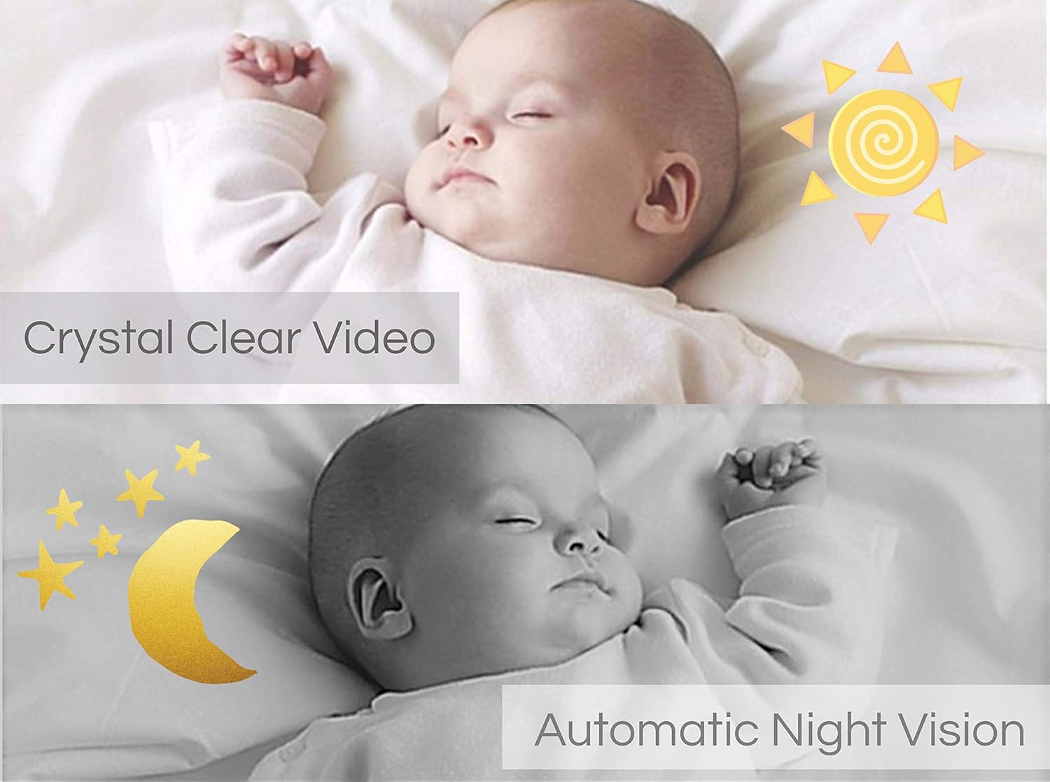 lullaby bay video baby monitor with camera