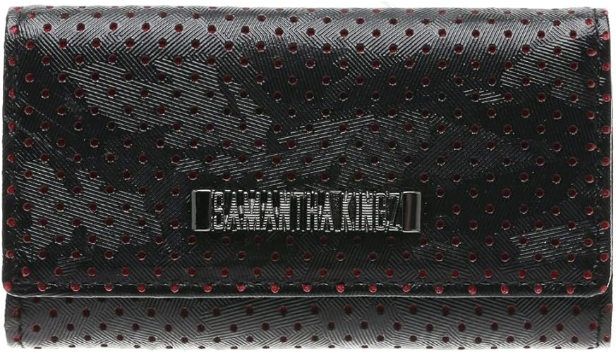 Amazon セット品 Kingz By Samantha Thavasa サマンサキングズ カモフラ パンチングw型押し キーケース 4連 キーリング メンズ 男性用 サマンサ キーケース ラッピング ブラック キーケース