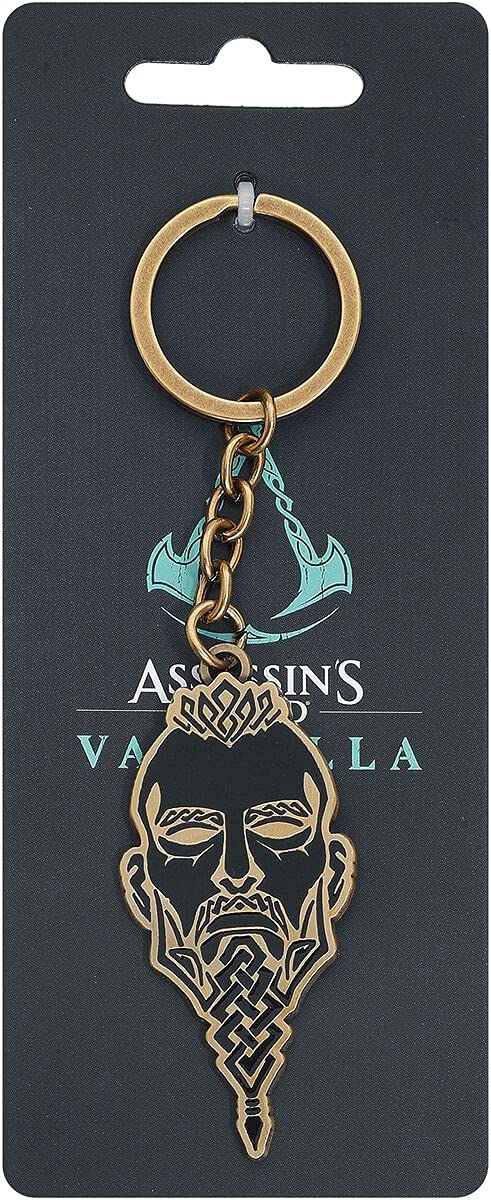 Difuzed ASSASSIN'S CREED VALHALLA - FACE METAL KEYCHAIN