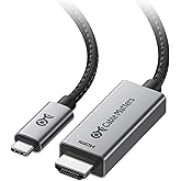 Cable Matters 48Gbps 8K USB C to HDMI 2.1 Cable for macOS, Windows - 6ft / 1.8m, Supports 4K@240Hz and 8K@60Hz with HDR, Thun