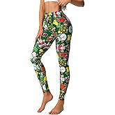 Century Star Women's Printed Yoga Leggings - High Waisted, Workout, Gym,Sports, Soft