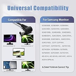 14V Power Cord for Samsung Monitor