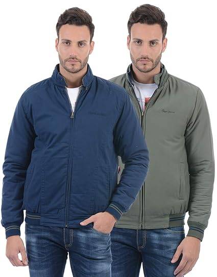 pepe jeans men's cotton jacket