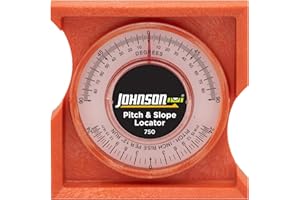 Johnson Level & Tool 750 Pitch & Slope Locator, Orange, 1 Level