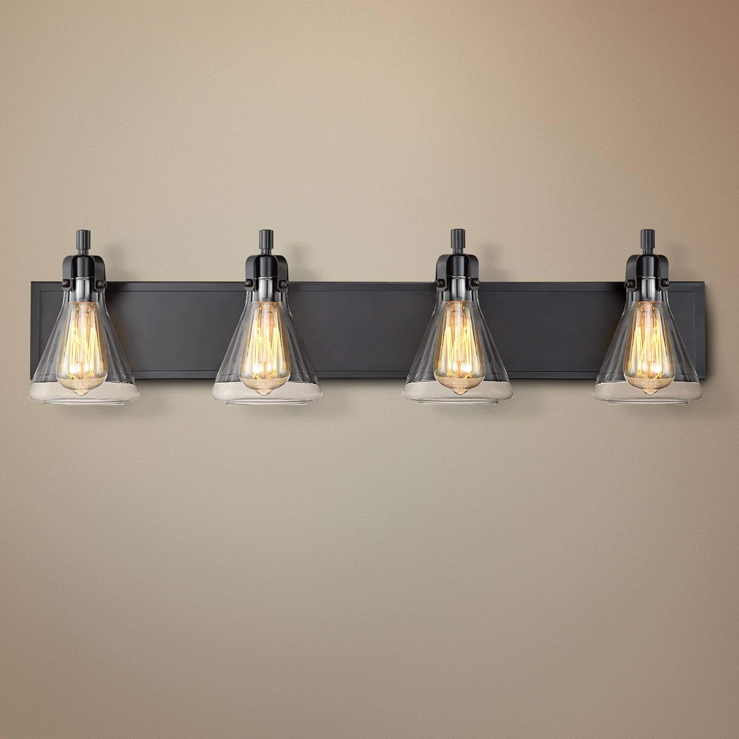 Best Clear Glass Vanity Lighting