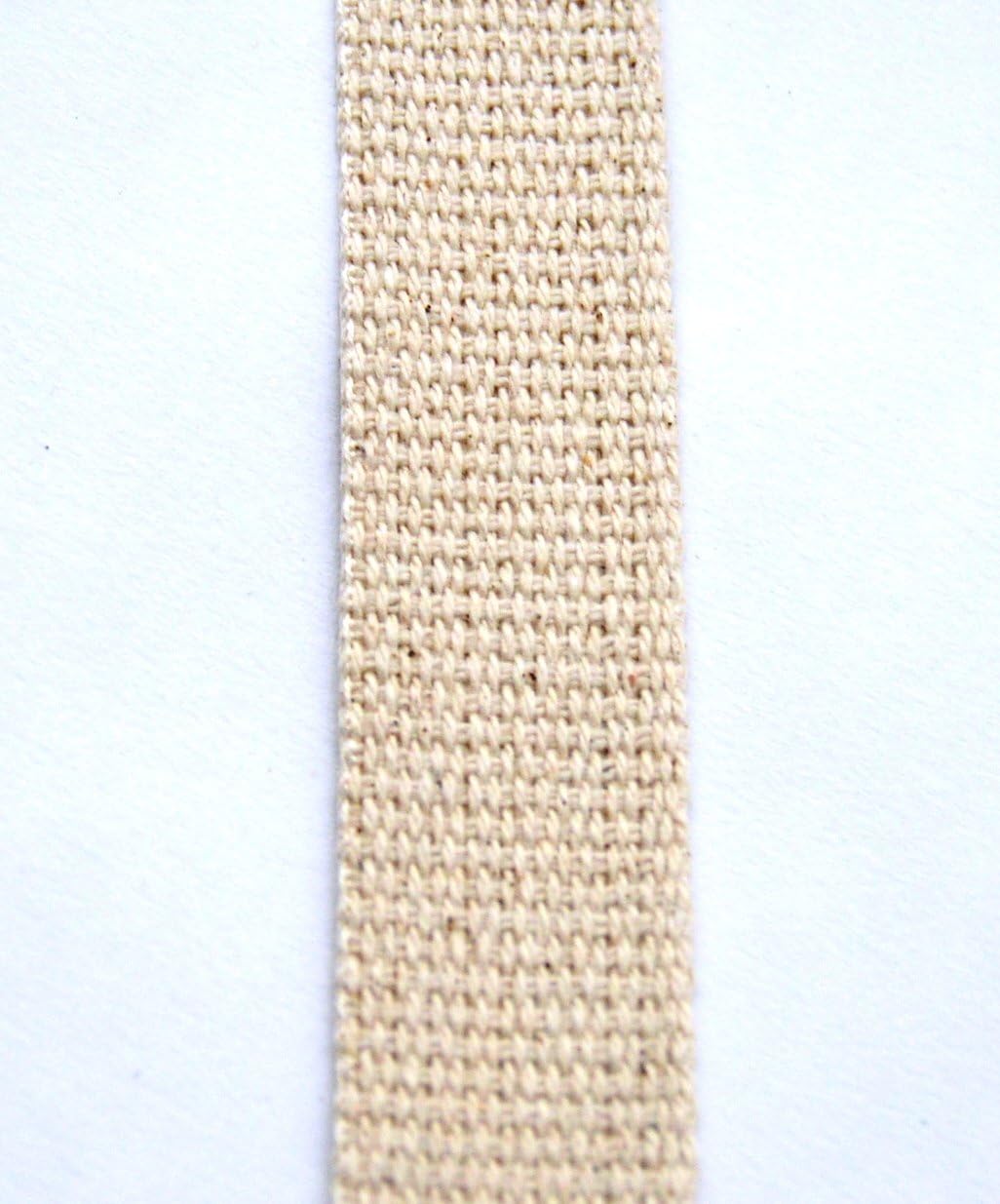 Inastri Trimz Heavy Weight 100% Cotton Webbing Tape, Natural, 25mm - Image 3