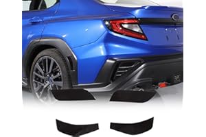 Daeiclru Car Tail Light Film Compatible with Subaru WRX 2022-2025, Precut Smoked Vinyl Tint Film, Rear Marker Light Tint Cover Tail Light Decals Accessories (Dark Smoked)
