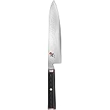 Miyabi Kaizen Chef's Knife, Medium, Black with Red Accent