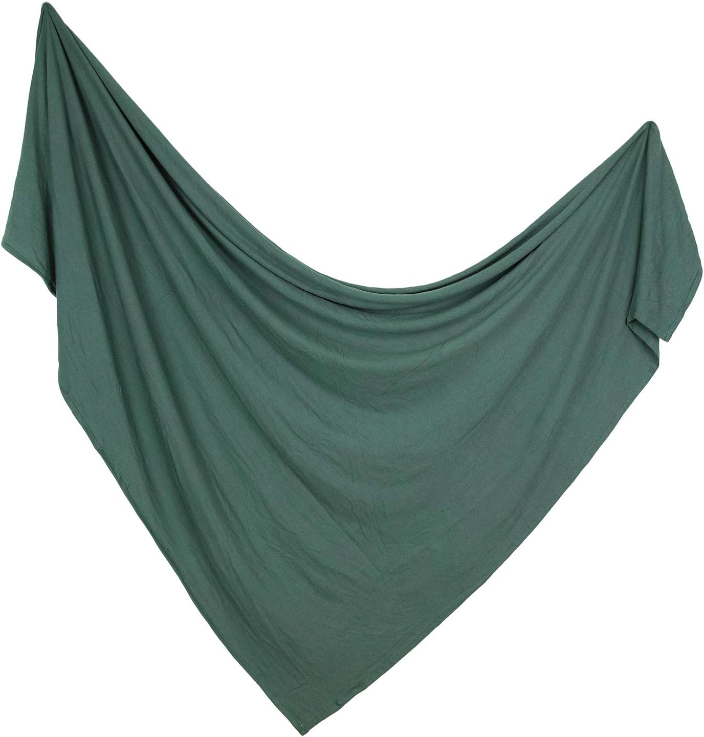 Premium Knit Swaddle Blanket by ADDISON BELLE - Oversized 47 inches x 47 inches - Best Baby Shower Gift - Ultra Soft & Breathable (Bistro Green)