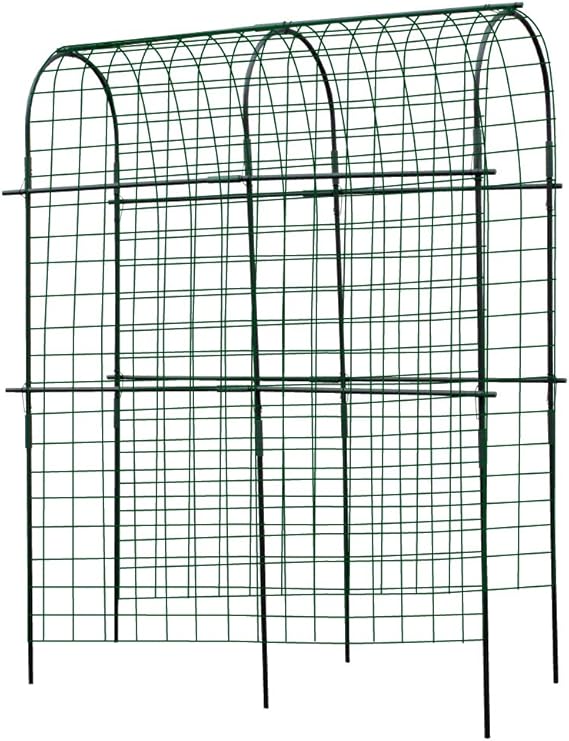Amazon 園芸支柱 支柱 つる棚栽培セット 1組 国華園 パーゴラ アーチ