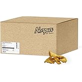 Norpur Natural Pig Ear Strips for Dogs, 10 lb. Box, Bulk Rawhide Chews for Small to Medium Dog Breeds, All Natural Pork Prote