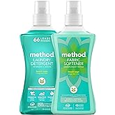 Method Laundry Variety Pack Laundry Detergent, fabric Softener 53.5 Fl Oz