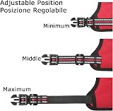 HEELE Dog Harness Medium No Pull Vest Reflective Adjustable Red M view 6