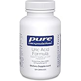 Pure Encapsulations - Uric Acid Formula - Hypoallergenic Supplement with Vitamins and Herbal Extracts to Support Healthy Uric Acid Metabolism - 120 Capsules