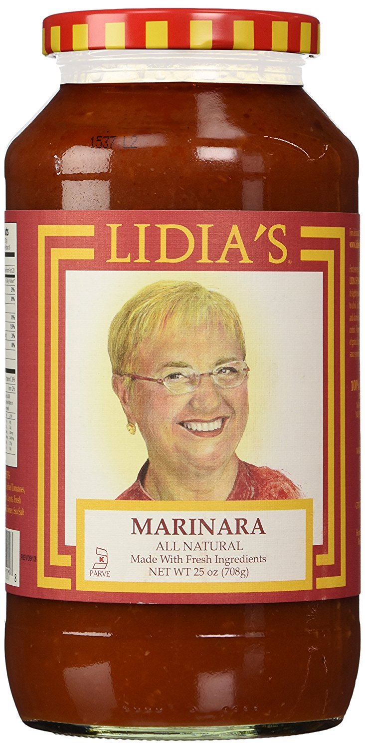 Amazon Com Lidia S Marinara Pasta Sauce 25 Oz Grocery Gourmet Food