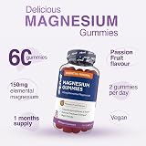 Zipvit Magnesium Gummies 150mg Citrate Passionfruit 60 Vegan view 4