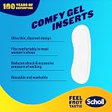 Scholl Party Feet Invisible Gel Heel Shields - Clear, Non-Slip Heel Protectors view 3