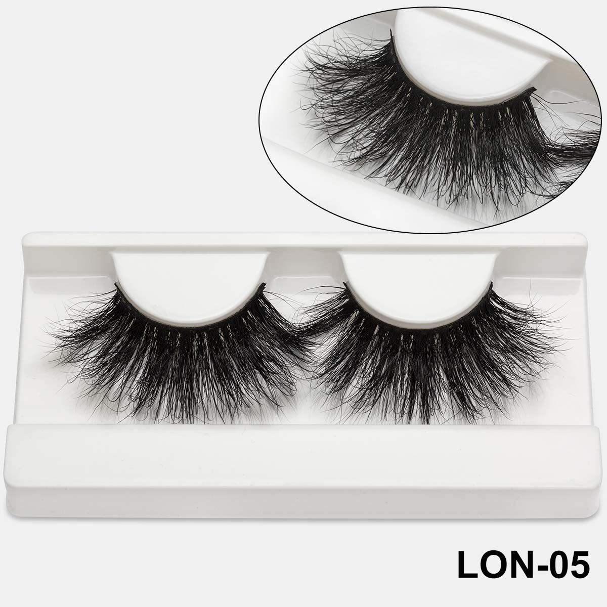 25Mm Lashes 3D Mink Eyelashes CrissCross False Eyelashes
