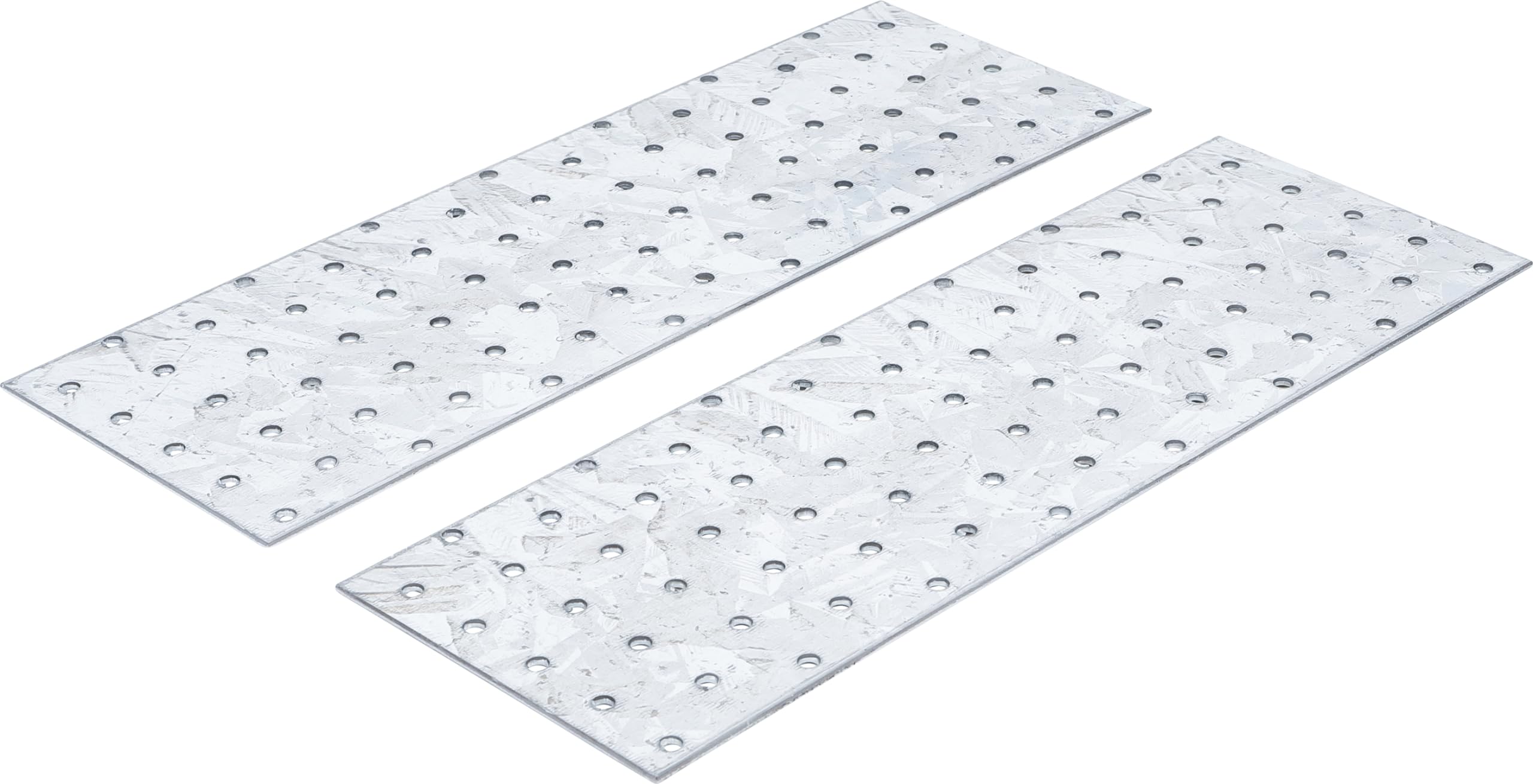 BGS Diy 80788 | Flat Steel Connector Set | 300 x 100 x 2 mm | 2 pcs. — image 1