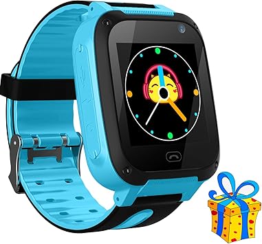 Jslai Niños Smartwatch Relojes,LBS Tracker Inteligente Relojes ...