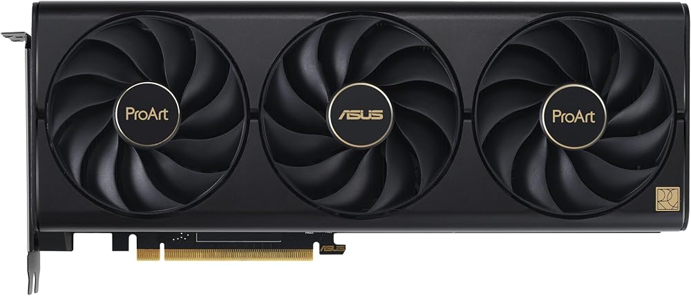 ASUS ProArt GeForce RTX 4080 16GB OC GDDR6X PCIe 4.0 DLSS 3 Graphics Card
