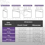 Gaveno Cavailia Urban Ombre Bed Set Duvet Cover Purple Double 200x200 view 5