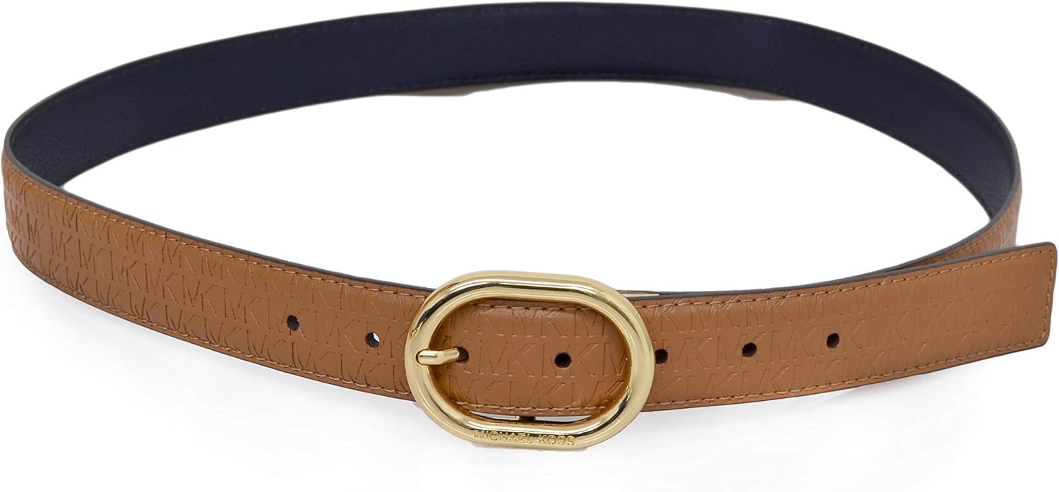 mk leather belt