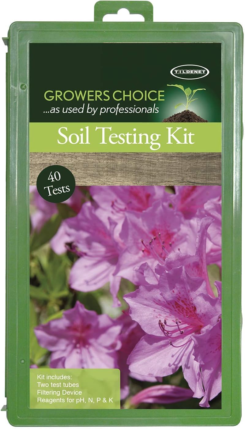 Bosmere K182 Soil Test Kit for Healthy Garden Plants - Easy to Use
